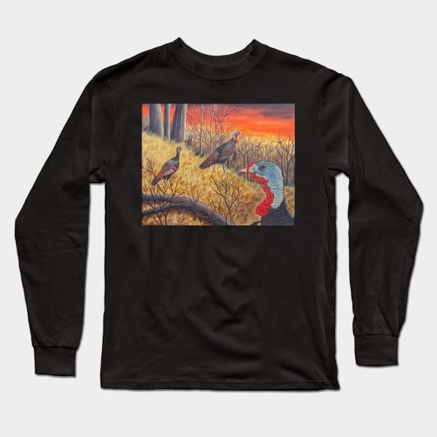 Gobbler Ridge Long Sleeve T-Shirt by Matt Starr Fine Art